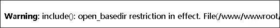 php报错Warning: include():-PHP技术分享论坛-操作系统-久趣源码交流论坛